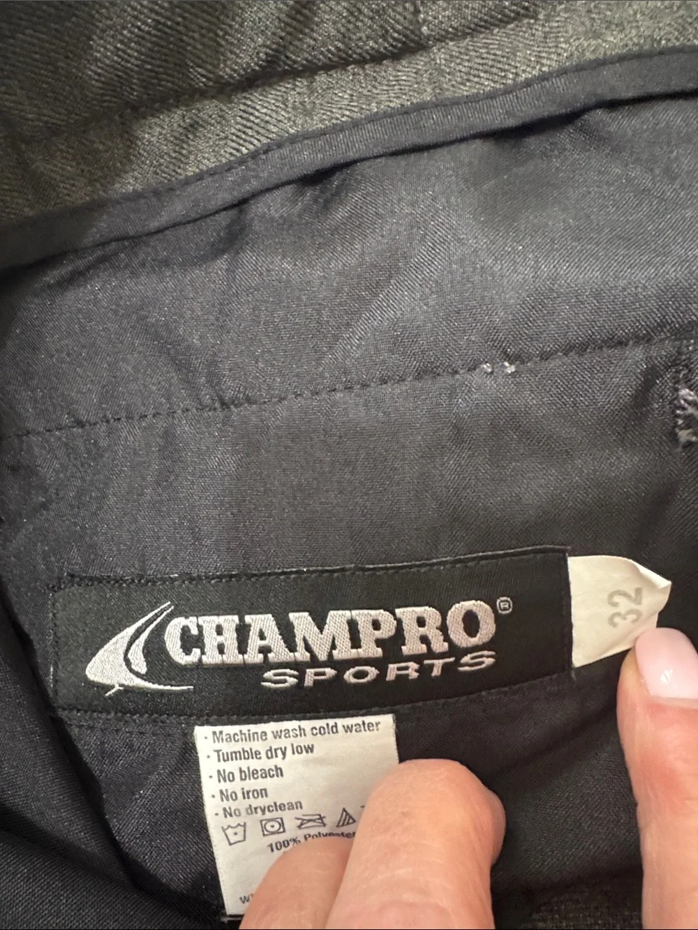 Men's Umpire/Referee Official Pants Charcoal Gray